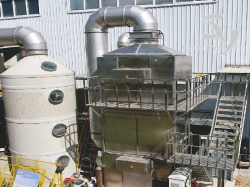 Waste Gas Treatment for Plastic Pyrolysis & Recyclable Resources