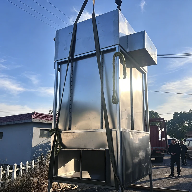 Apparecchiature per il trattamento dei gas di scarico per il processo di tempra